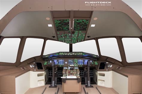 777 flight deck|777 cockpit simulator.